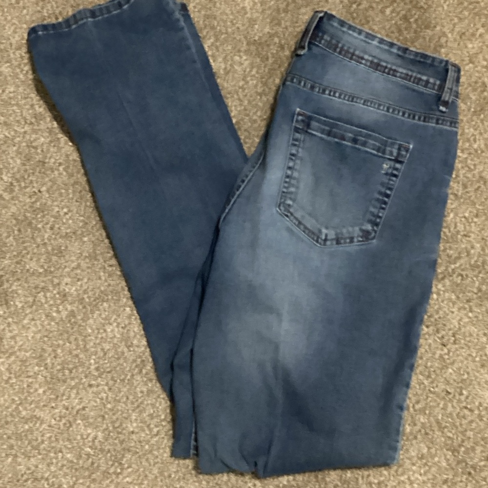 Men's Blue Bootcut Jeans